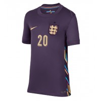 Anglicko Jarrod Bowen #20 Vonkajší Ženy futbalový dres ME 2024 Krátky Rukáv